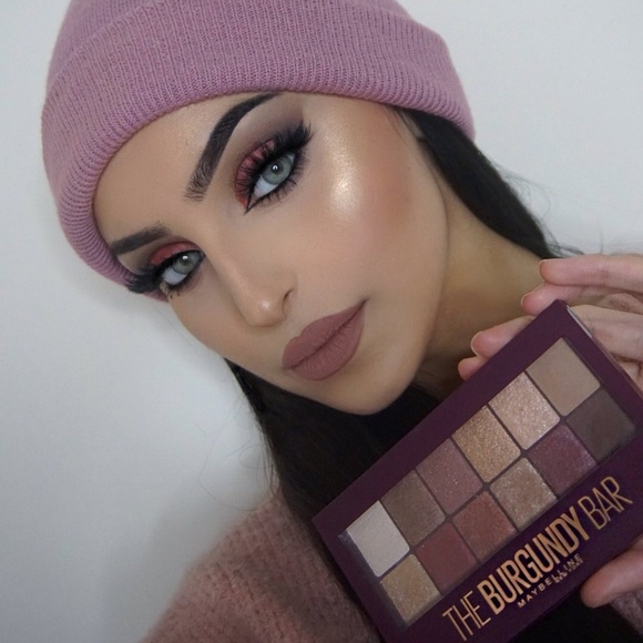 Burgundy Bar Shimmer Eyeshadow Palette NWT - Picture 4 of 8